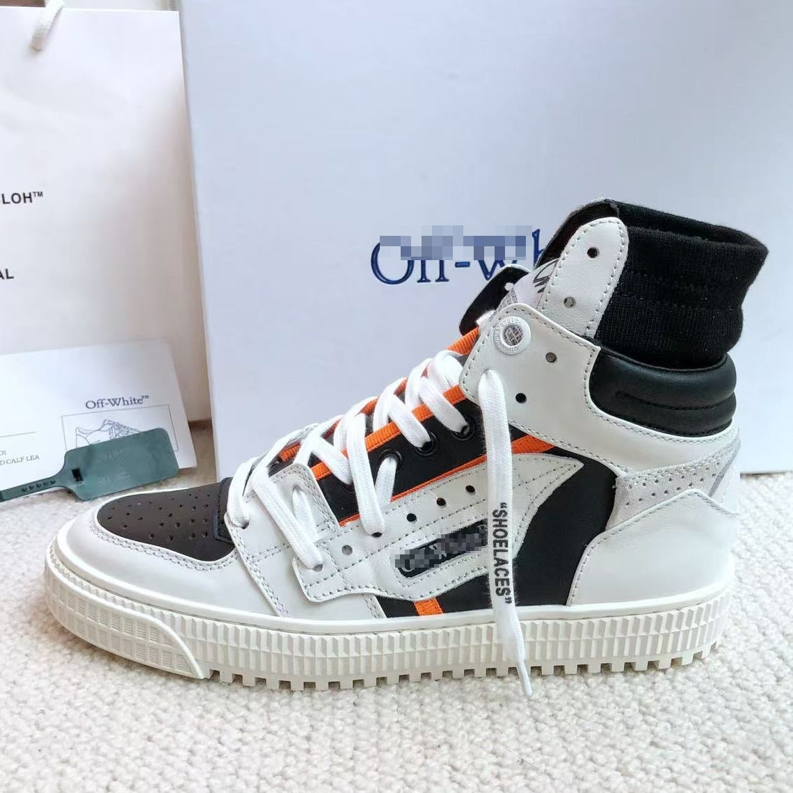 Off-White Arrow logo high-top sneakers#13