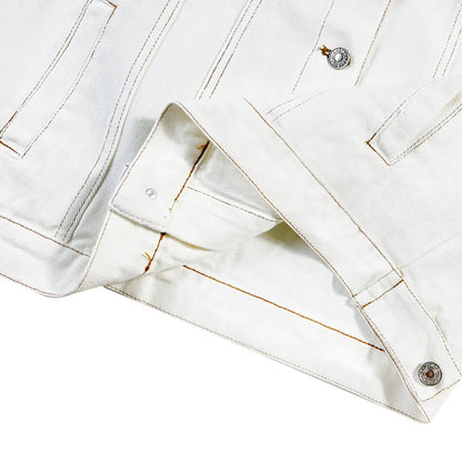 Balenciaga White Embroidery Jacket