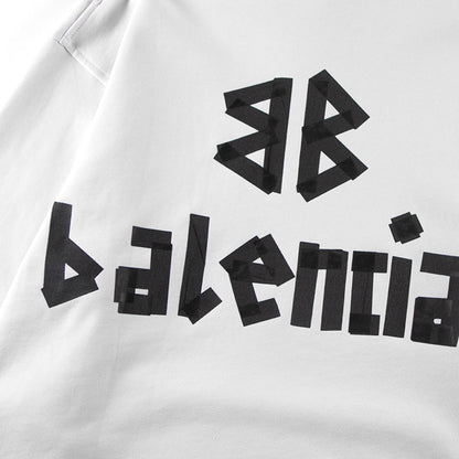 Balenciaga  Print LOGO Hoodie