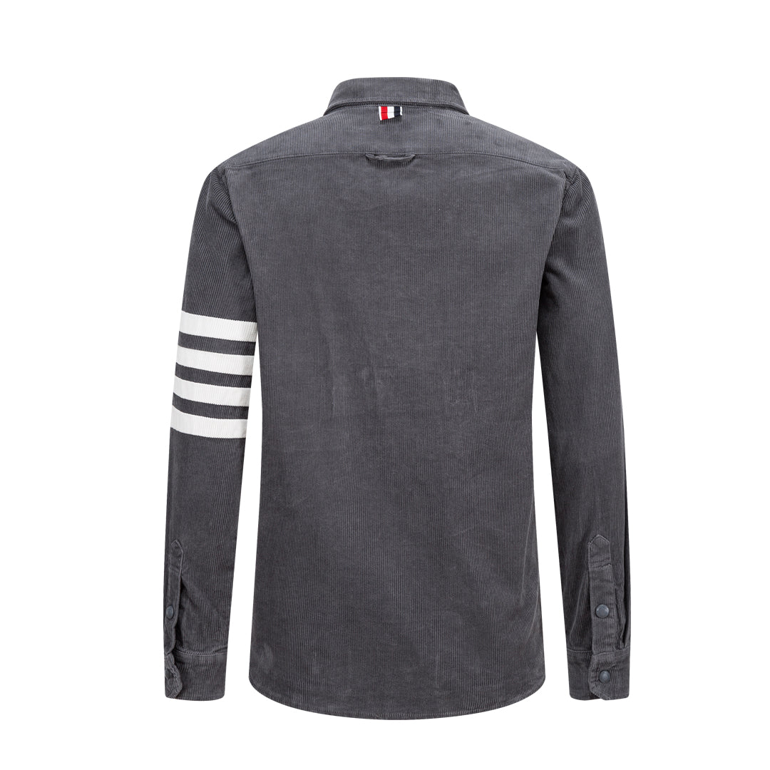 Thom Browne  Man 4-Bar Thick Shirt