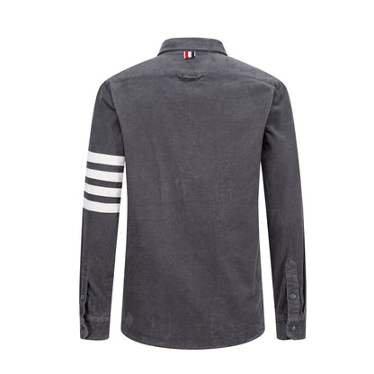 Thom Browne  Man 4-Bar Thick Shirt