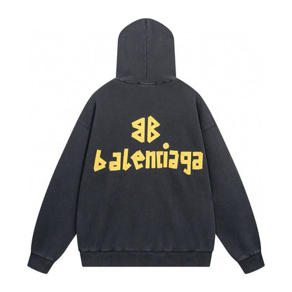 Balenciaga Print LOGO Hoodie