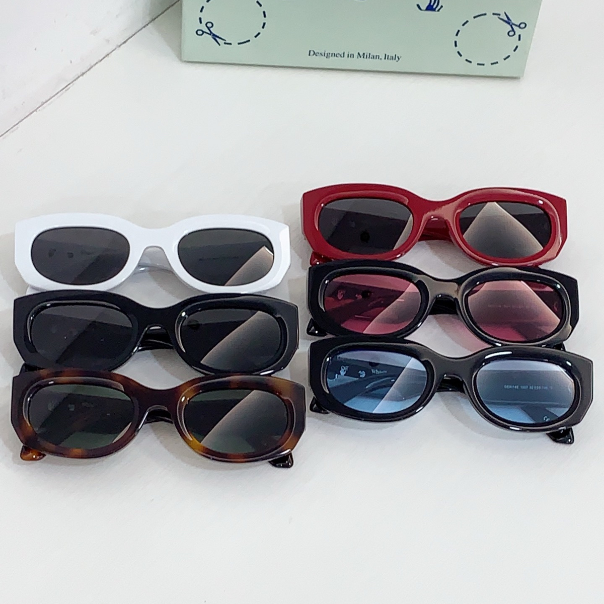 Off-White Arrow logo sunglasses#14E