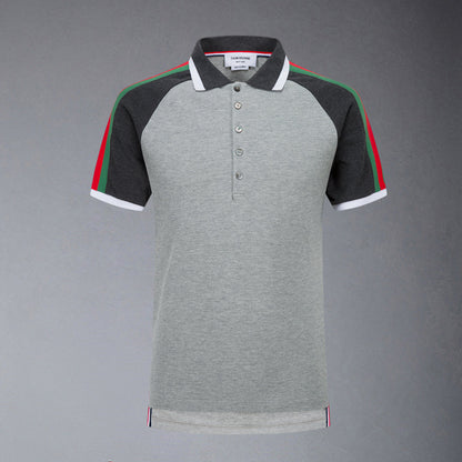 Thom Browne Colorblock POLO Shirt