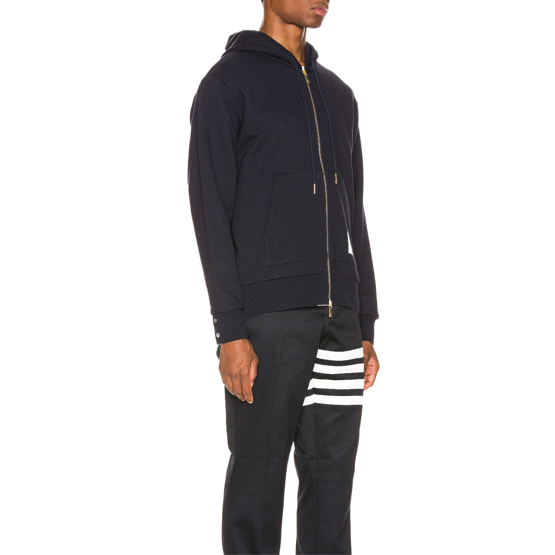 Thom Browne Couple Color Bars Hoodies