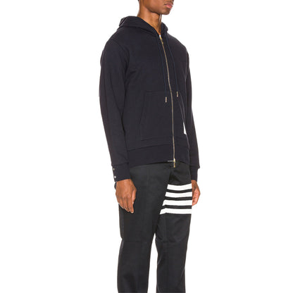 Thom Browne Couple Color Bars Hoodies