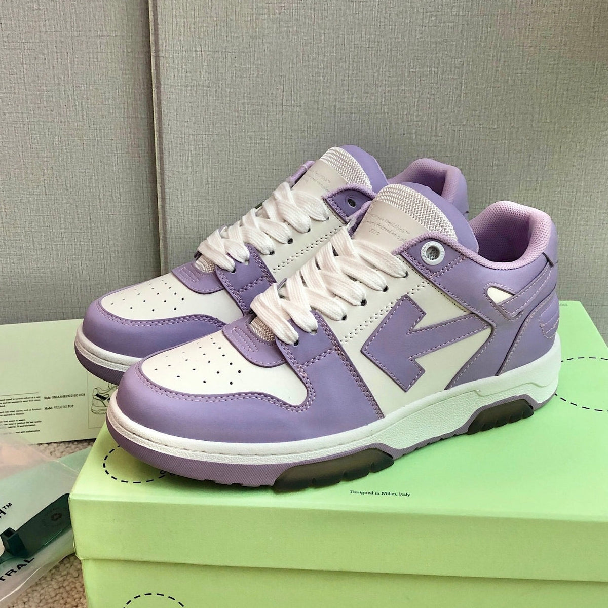 Off-White  Genuine Leather Sneakers#68