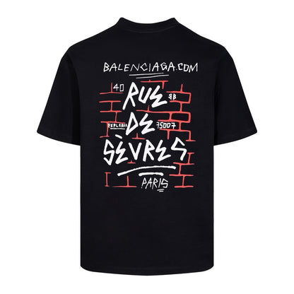 Balenciaga  LOGO Printed T-shirt