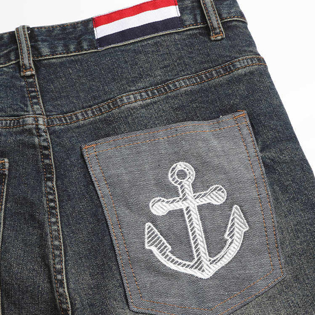 Thom Browne Embroidery Jeans