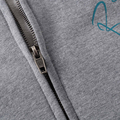Balenciaga New LOGO Gray Hoodie