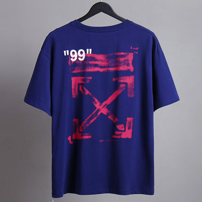 OFF-White  Arrow logo print T-shirt#2