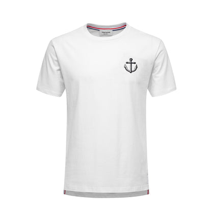 Thom Browne  Anchor embroidery T-shirt