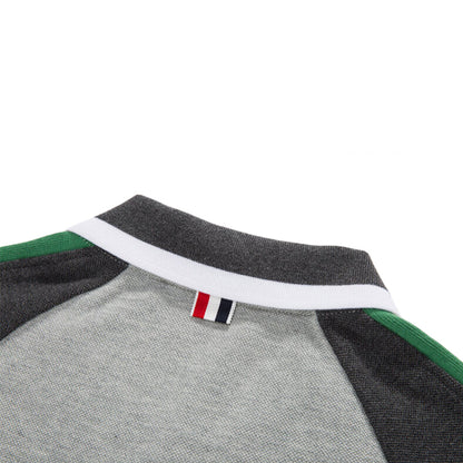 Thom Browne Colorblock POLO Shirt