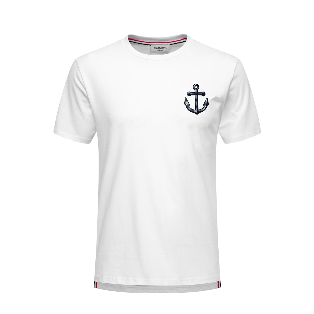 Thom Browne Anchor embroidery T-shirt