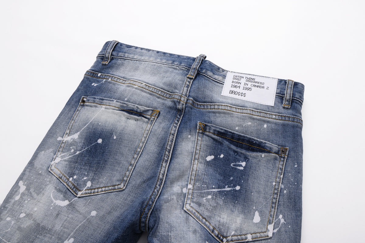 dsquared2 elasticity destroys hip hop Jeans