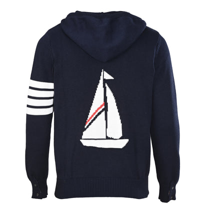 Thom Browne  2026ss Sailboat Hoodie
