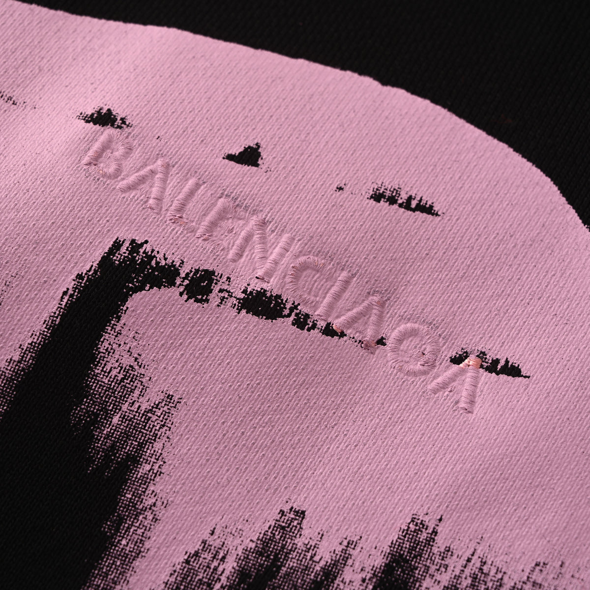 Balenciaga LOGO Print Gradient Hoodie