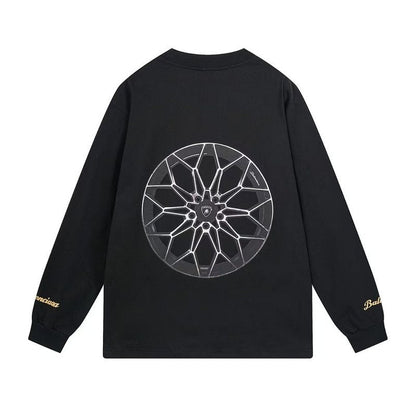Balenciaga Crew Neck Letter Sweatshirt