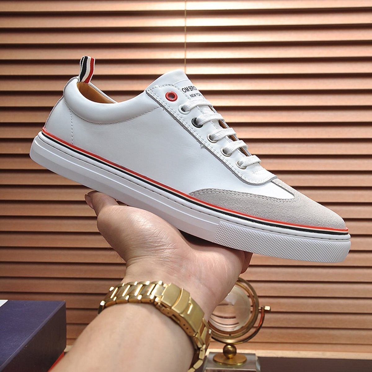 MR.TOM 2025 Leather sneakers
