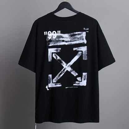 OFF-White  Arrow logo print T-shirt#2