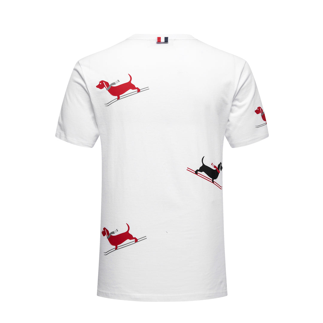 Thom Browne  Puppy Print T-shirt