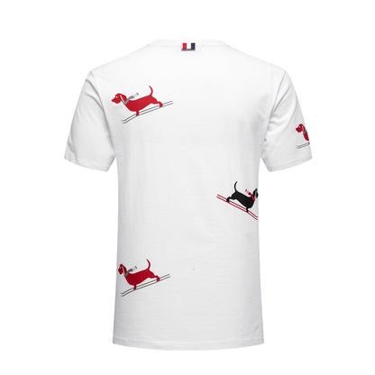 Thom Browne  Puppy Print T-shirt