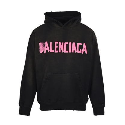 Balenciaga Printed Couple Hoodies