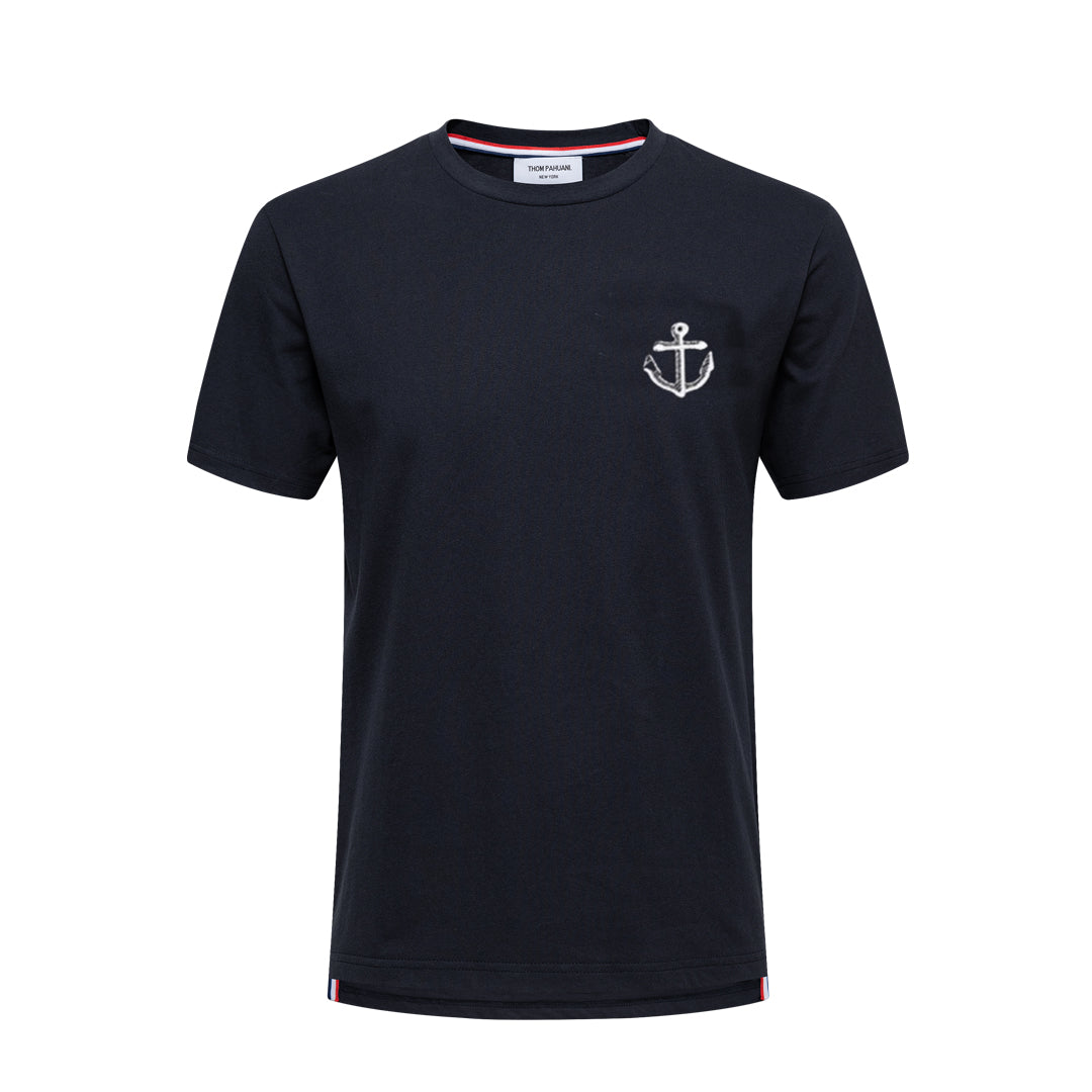 Thom Browne  Anchor embroidery T-shirt