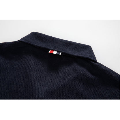 Thom Browne Pocket Stripes POLO Shirt