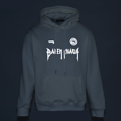 Balenciaga Glow-in-The-Bark Logo Hoodie