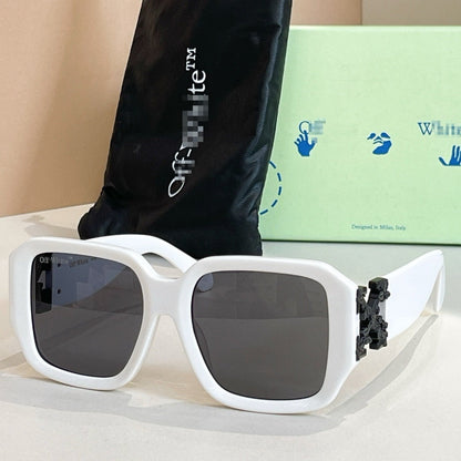 Off-White  Arrow logo sunglasses#001