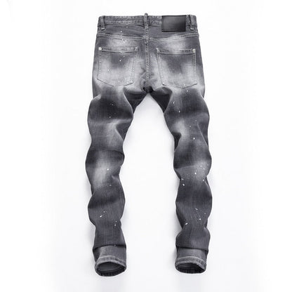 dsquared2  Distressed stretch fit Jeans