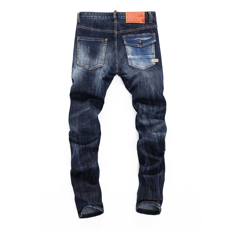 dsquared2 Blue skinny club jeans
