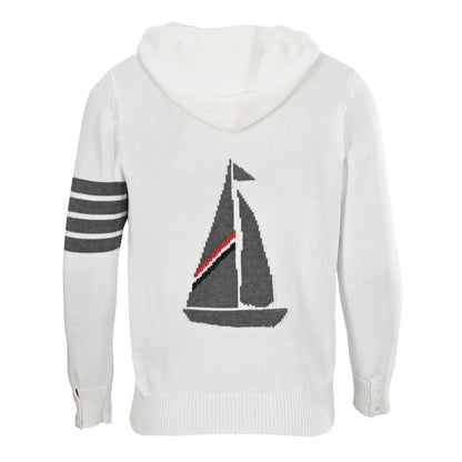 Thom Browne  2026ss Sailboat Hoodie