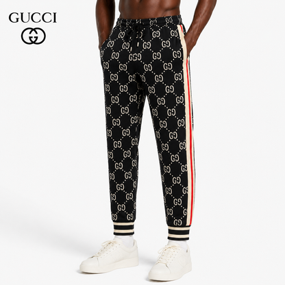 Gucci GG Monogram All-Over Print Track Pants