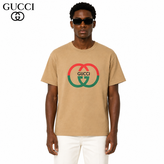 Gucci Double G Interlocking Logo T-Shirt