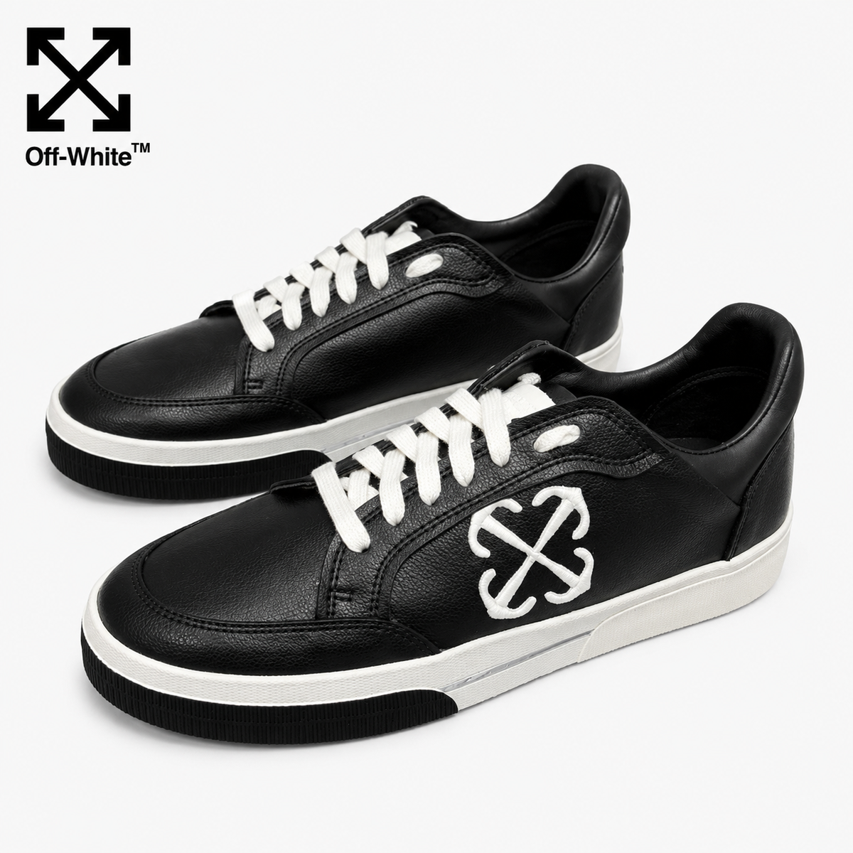 Off-White  Arrow logo leather Sports shoes#22