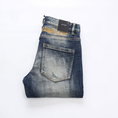 dsquared2 hot diamond embroidery Jeans
