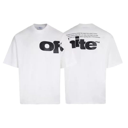 OFF-White Arrow Logo Cotton T-shirt-1022