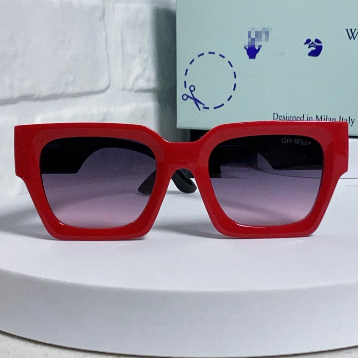 Off-White  Arrow logo sunglasses#005