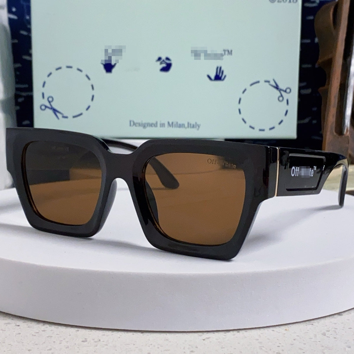 Off-White  Arrow logo sunglasses#005