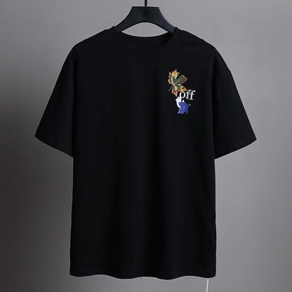 OFF-White  Arrow logo print T-shirt#82