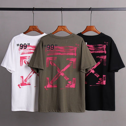 OFF-White  Arrow logo print T-shirt#2
