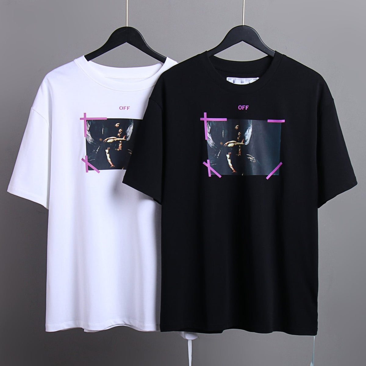 OFF-White  Arrow logo print T-shirt#69