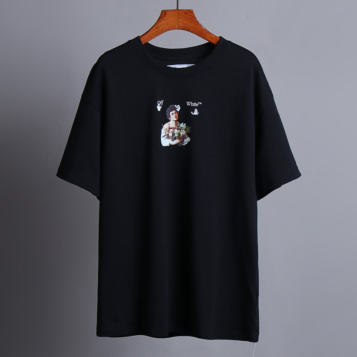 OFF-White Arrow logo print T-shirt#84