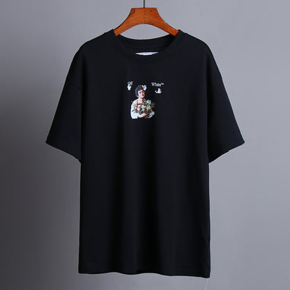 OFF-White Arrow logo print T-shirt#84