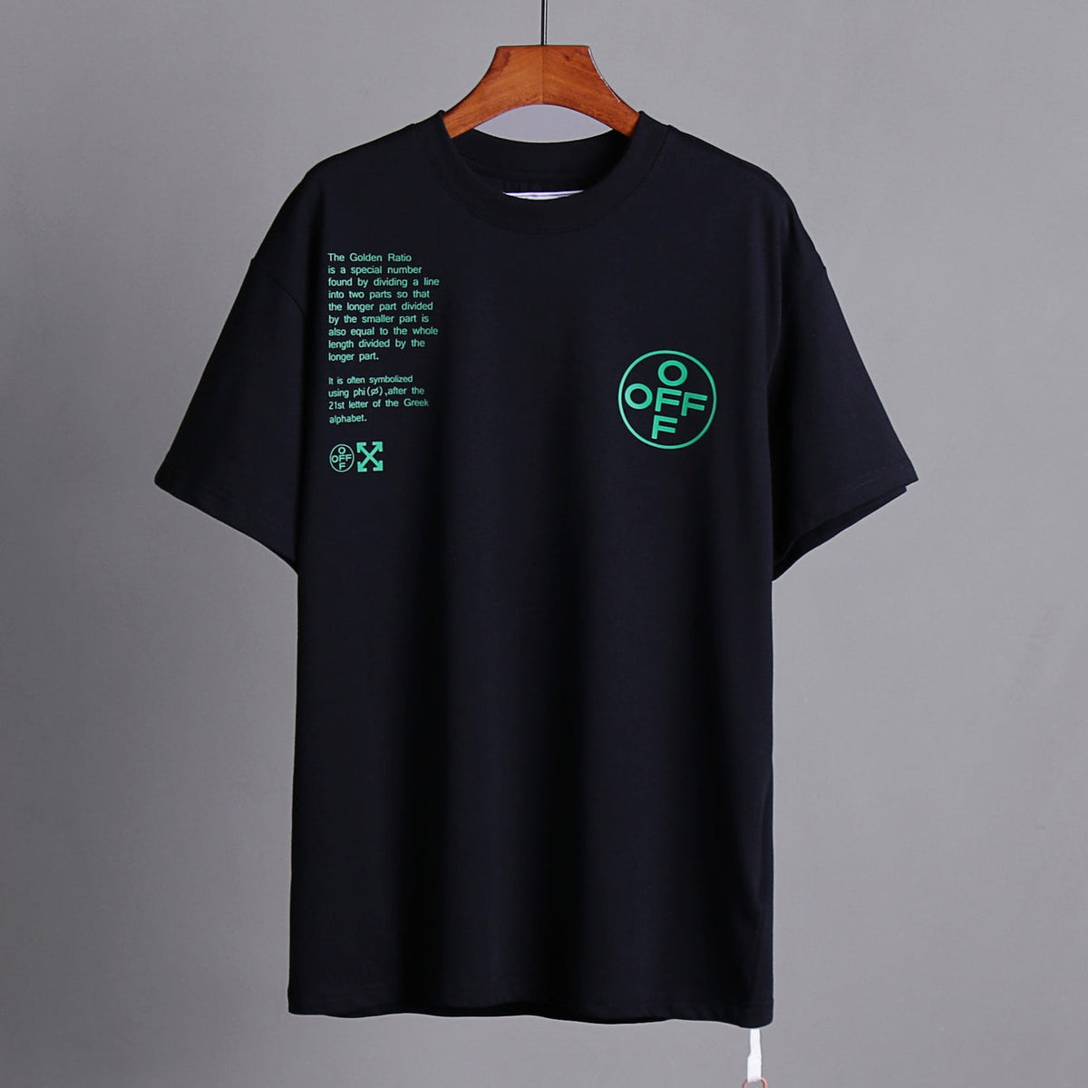 OFF-White  Arrow logo print T-shirt#73