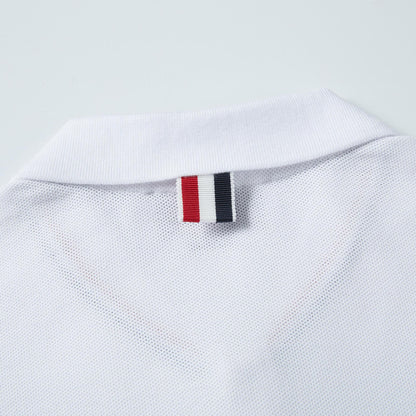 Thom Browne  Pocket Stripes POLO Shirt