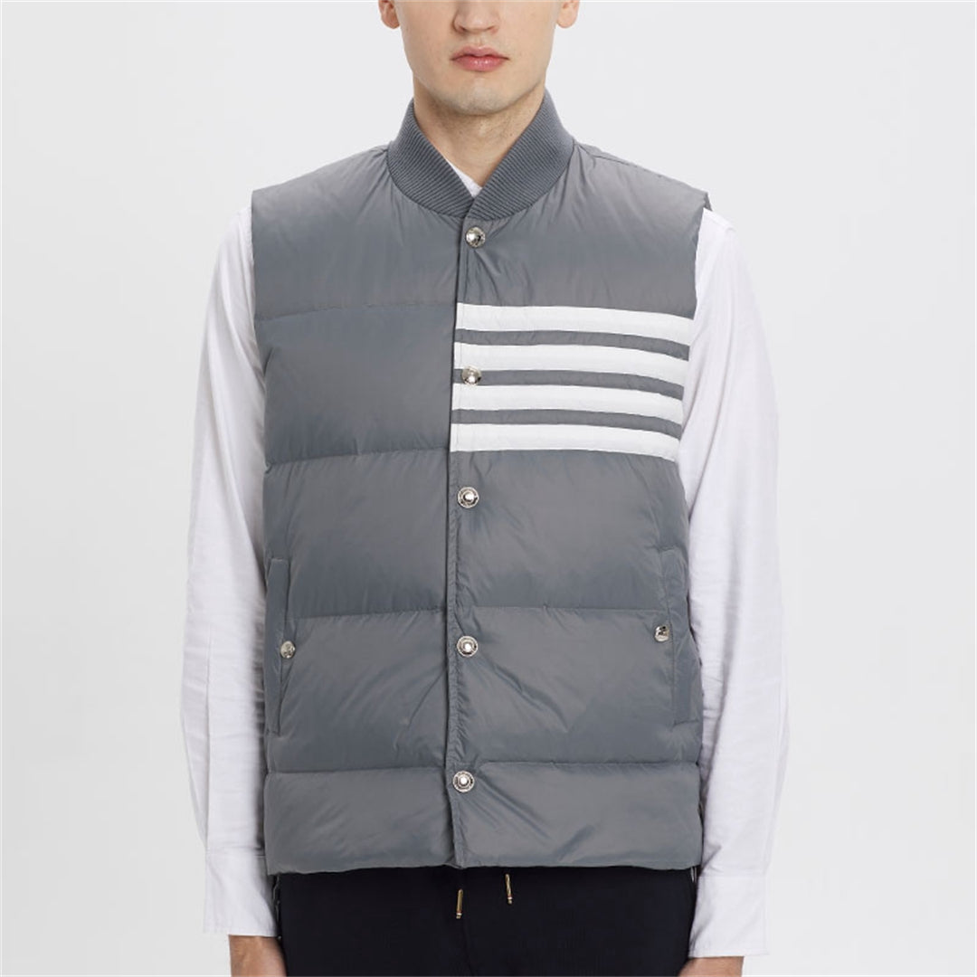 Thom Browne  4-Bar Down vest