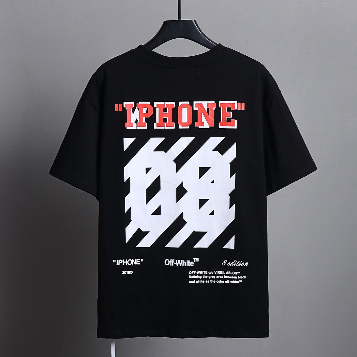 OFF-White Arrow logo print T-shirt#80